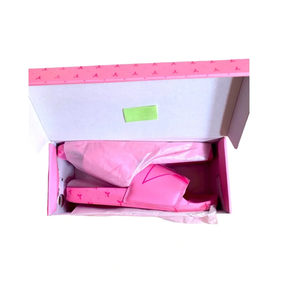 Jeffree Star Pool Slides Unisex Color Pink Men Size 12